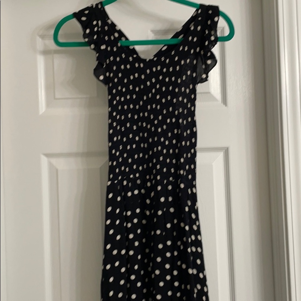 Free People Polka Dot Midi Dress